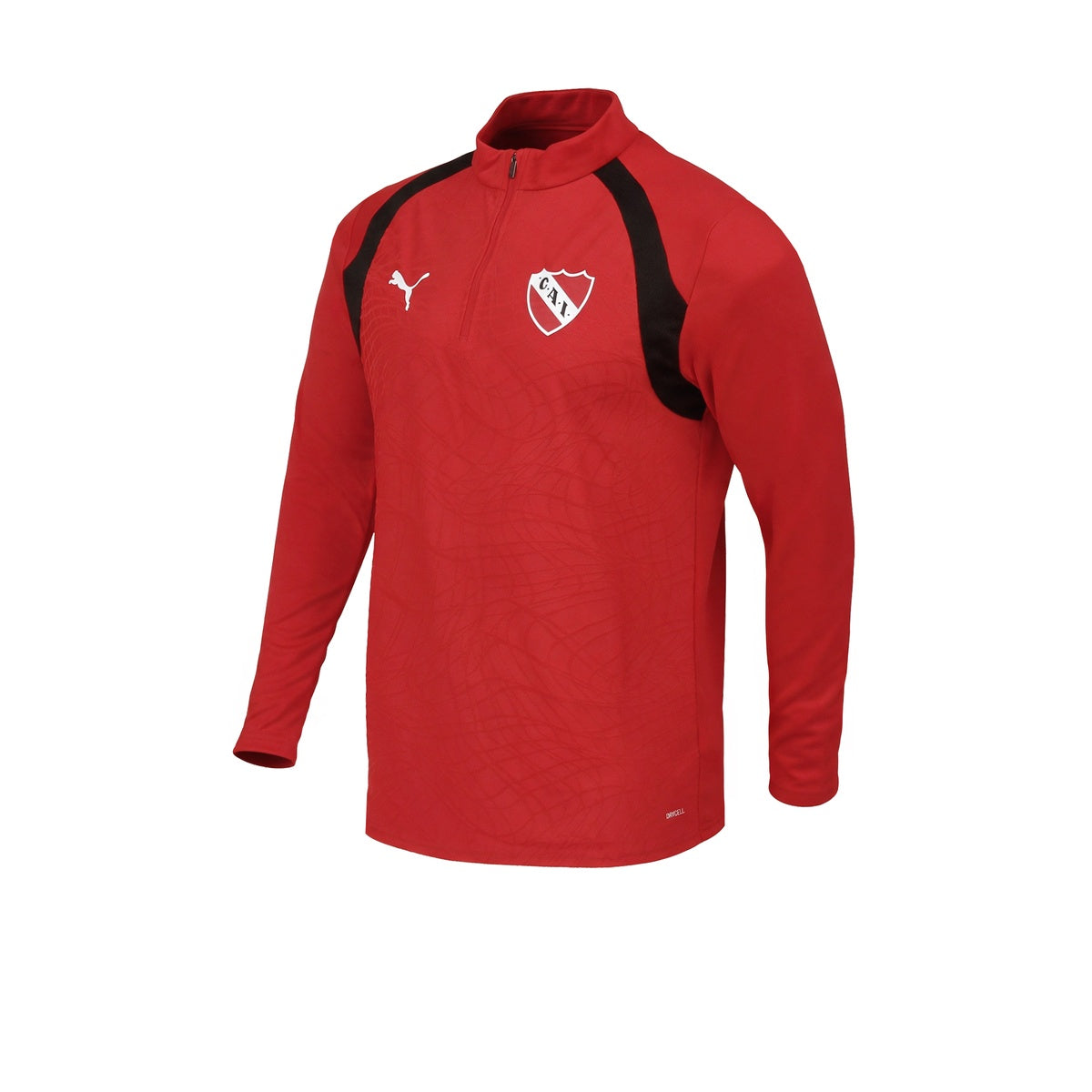 Buzo De Independiente Medio Cierre Puma Entrenamiento Rojo