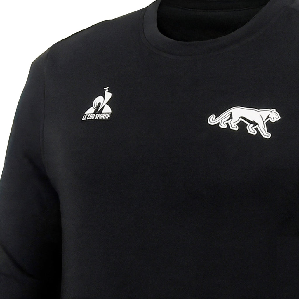Buzo De Los Pumas Le Coq Sportif Entrenamiento Negro
