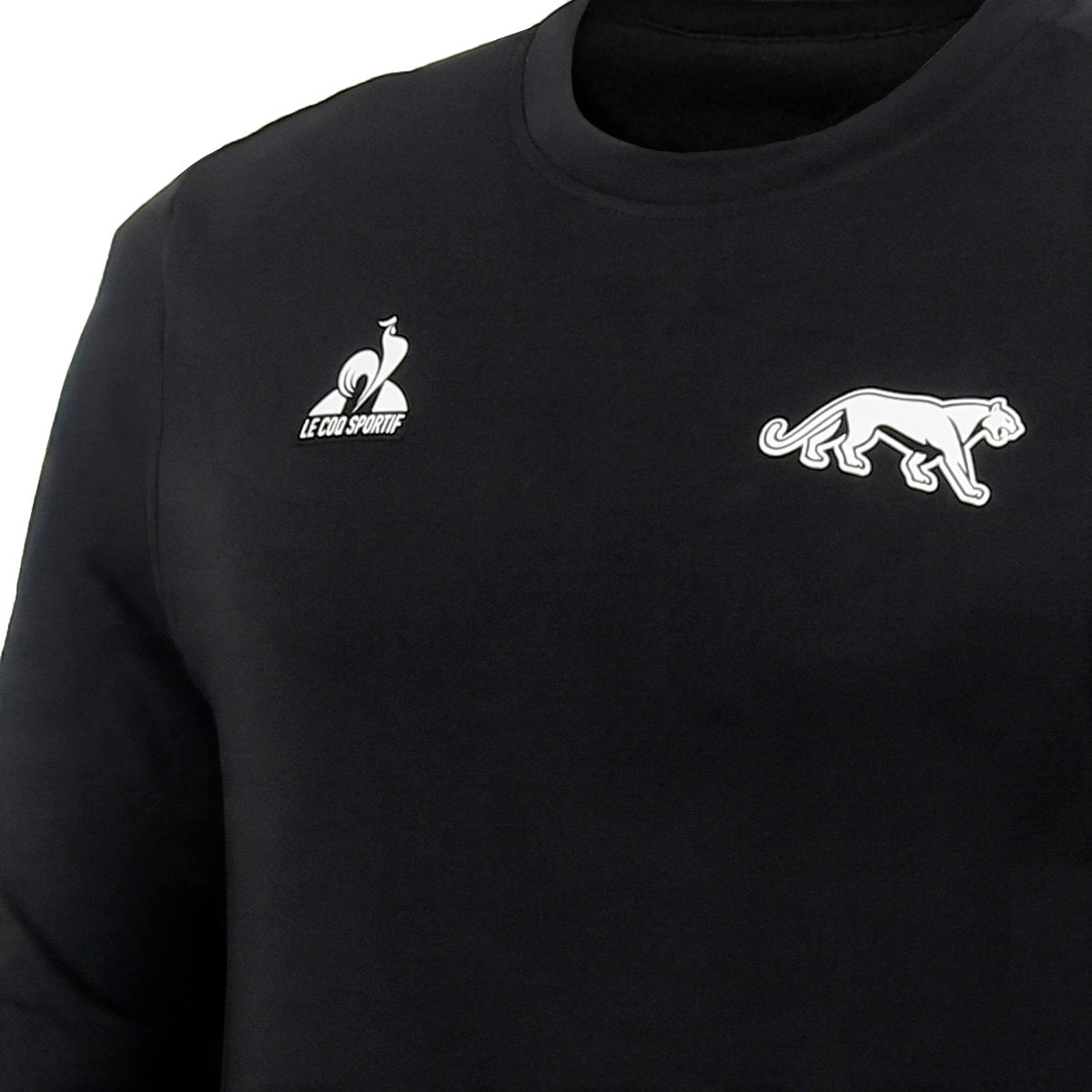 Buzo De Los Pumas Le Coq Sportif Entrenamiento Negro
