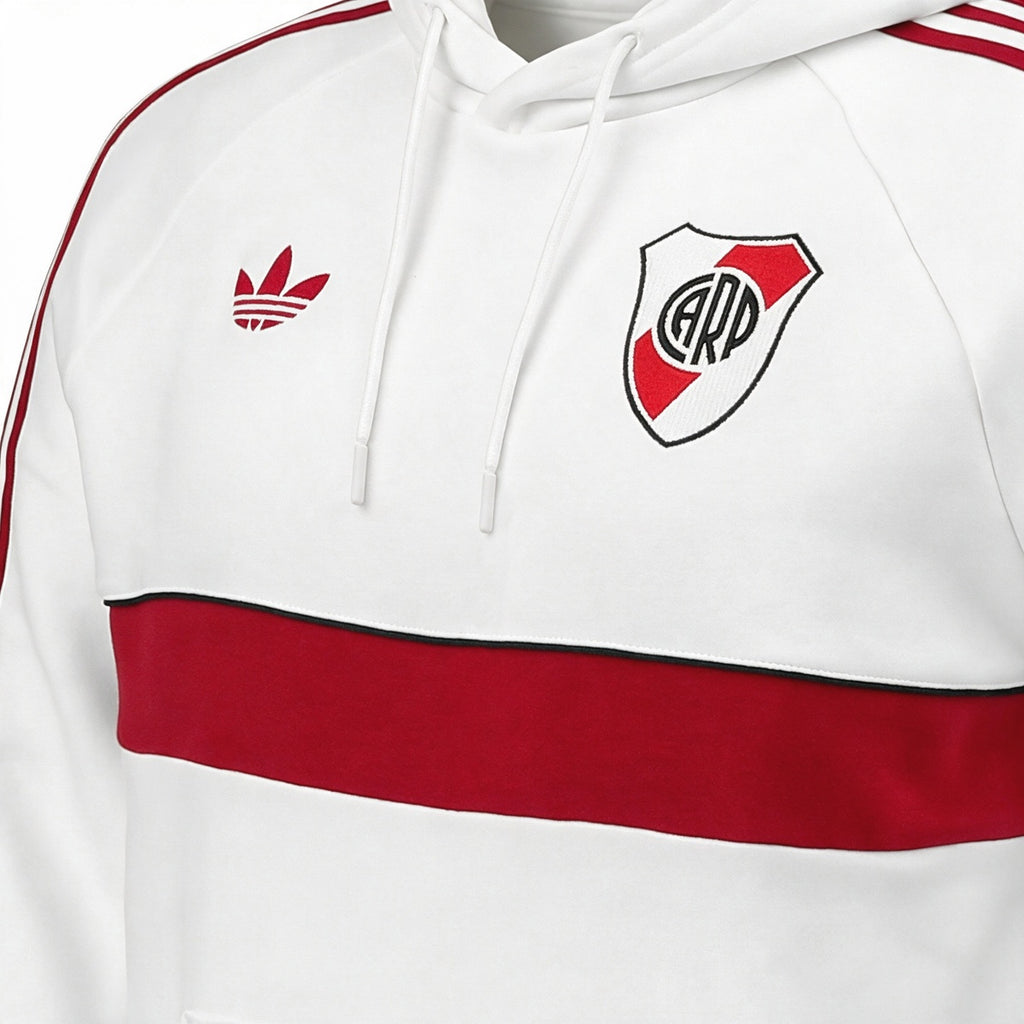 Buzo De River Con Capucha Adidas OG2 Blanco