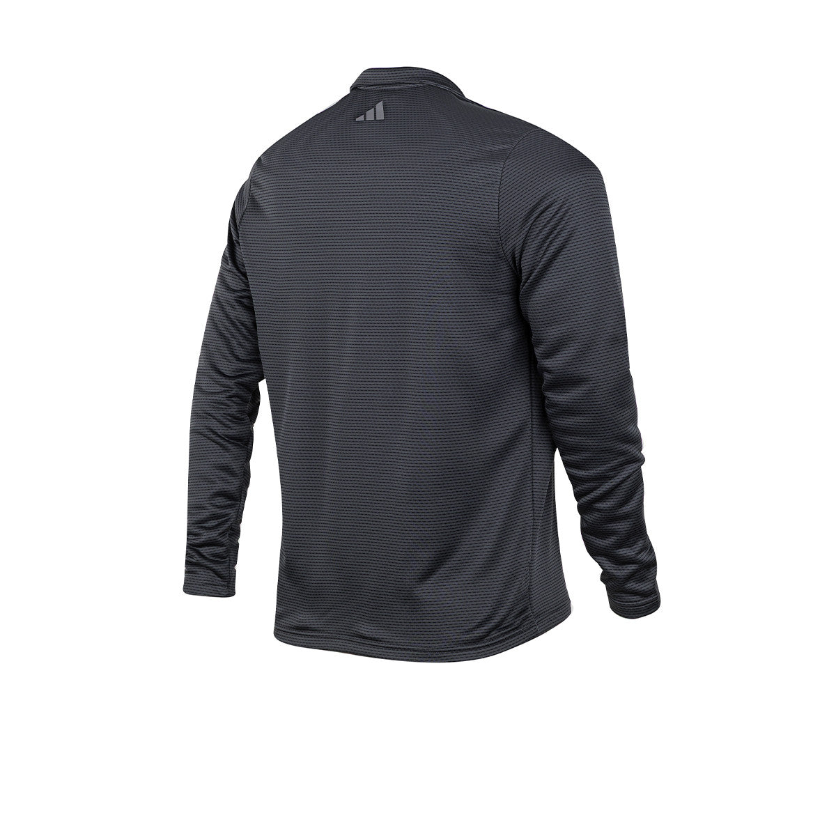 Buzo Medio Cierre Adidas De Golf Performance Printed Gris