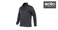 Buzo Medio Cierre Adidas De Golf Performance Printed Gris