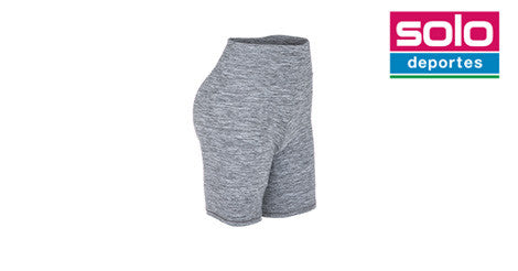 Calza Ciclista One Step Con Bolsillo Mujer Gris