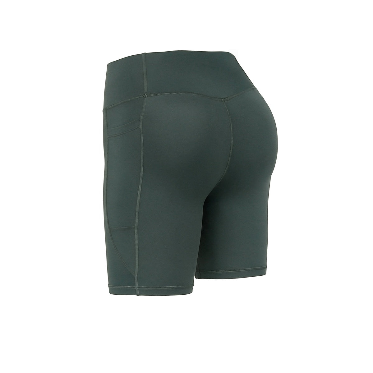 Calza Corta Adidas De Entrenamiento Essentials 7 Pulgadas Mujer Verde