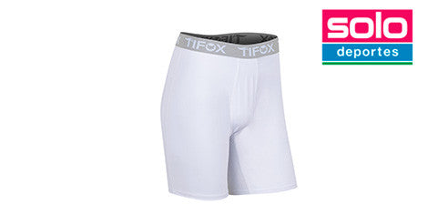 Calza Corta Termica Tifox De Entrenamiento Blanca