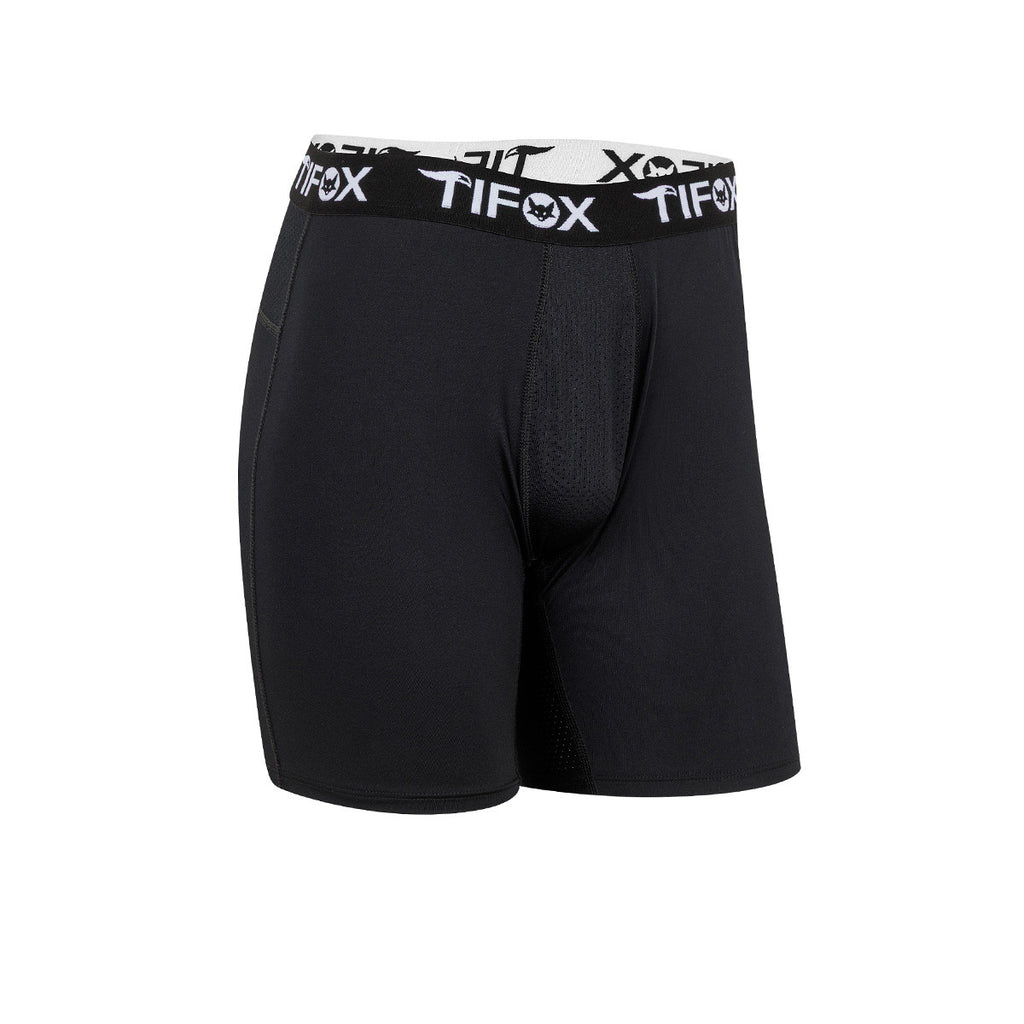 Calza Corta Termica Tifox De Entrenamiento Negra