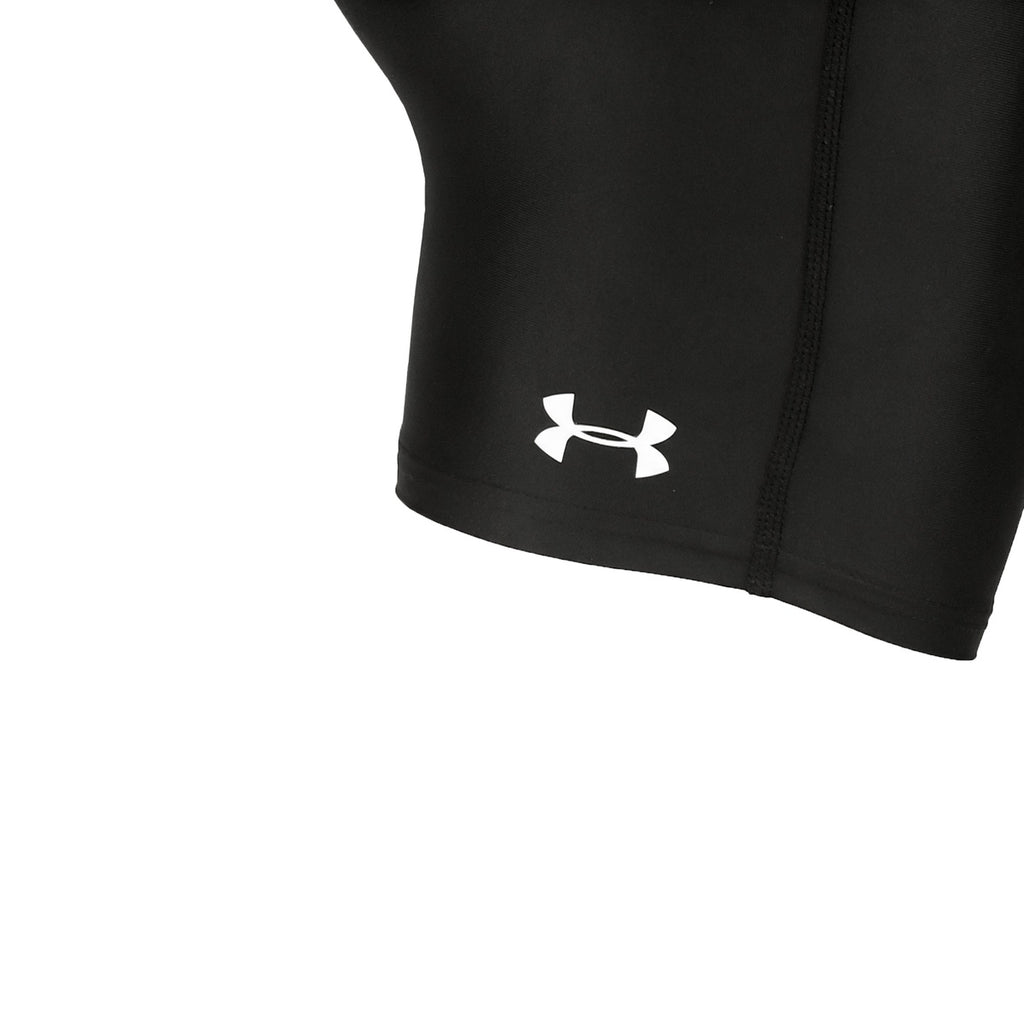 Calza Corta Under Armour De Entrenamiento HeatGear Middy Mujer Negra