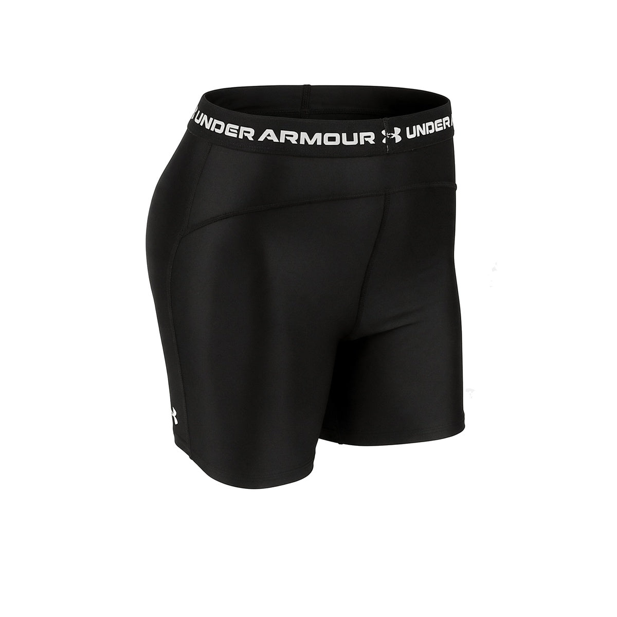 Calza Corta Under Armour De Entrenamiento HeatGear Middy Mujer Negra