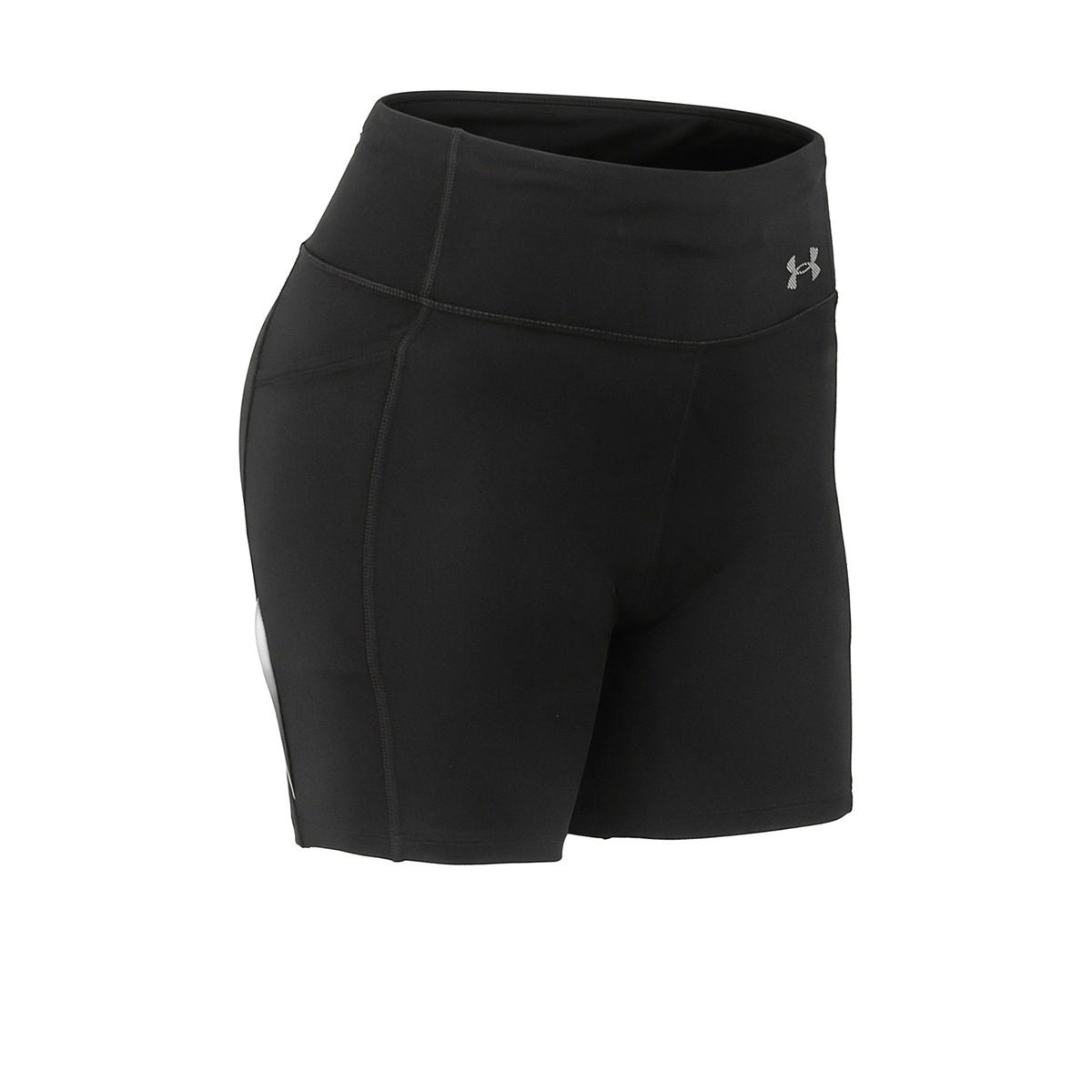 Calza Corta Under Armour De Running Velociti 6 Pulgadas Mujer Negra