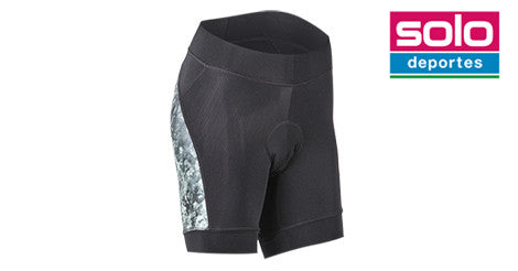 Calza Ciclista Folau Cloudy Mujer Negra