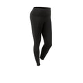 Calza De Entrenamiento Deportiva Mujer Negra