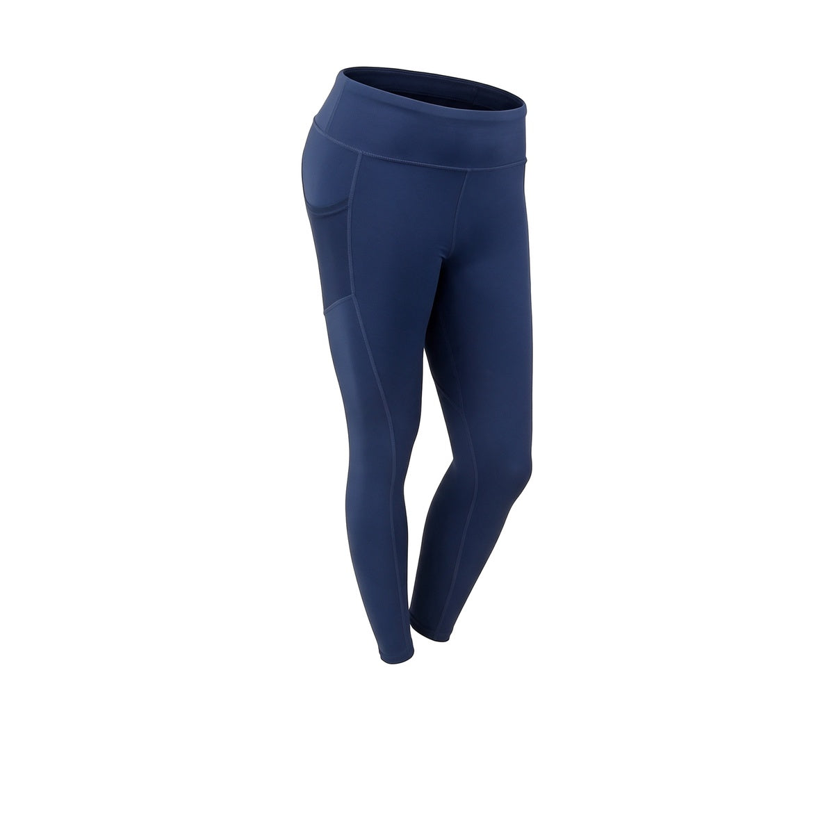 Calza De Yoga Mujer Azul