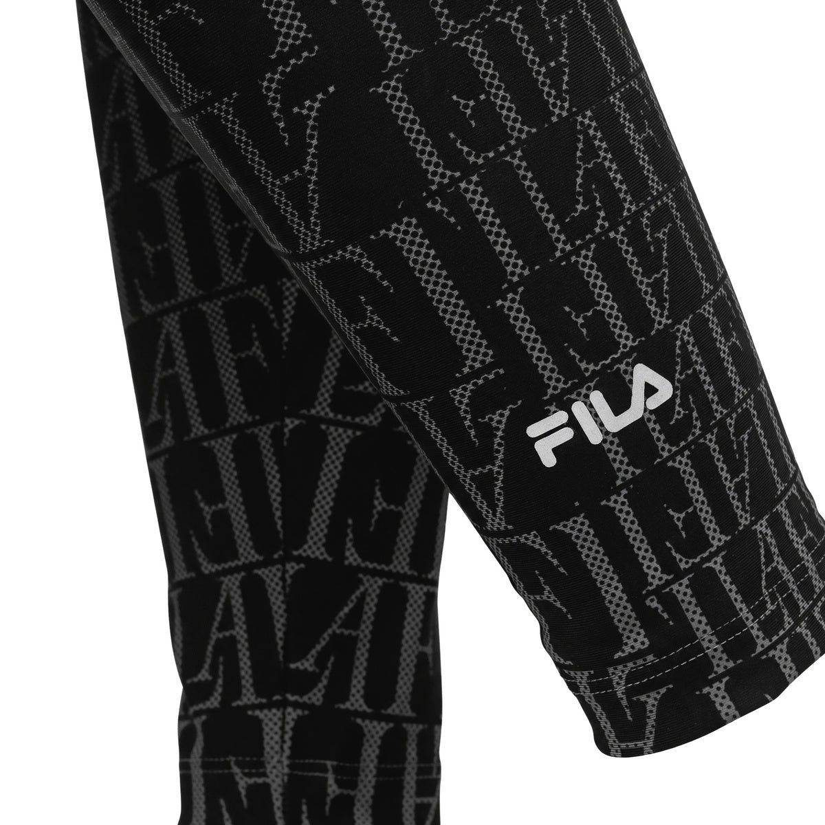 Calza Fila De Entrenamiento Elastic VI Mujer Negra