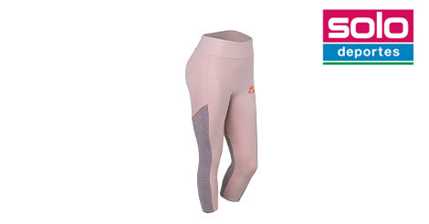 Calza Le Coq Sportif De Entrenamiento Mix Mujer Rosa