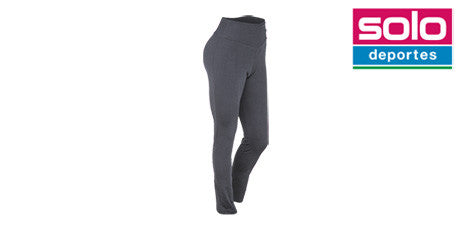 Calza One Step Entrenamiento Cintura Ancha Mujer Negra