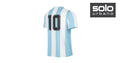 Camiseta De Argentina 86 Le Coq Sportif Oficial 10 Blanca