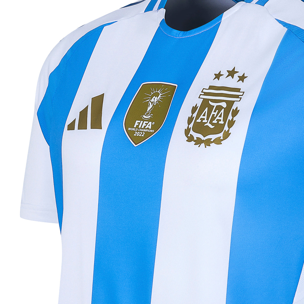 Camiseta De Argentina Adidas Titular Authentic 24 Blanca