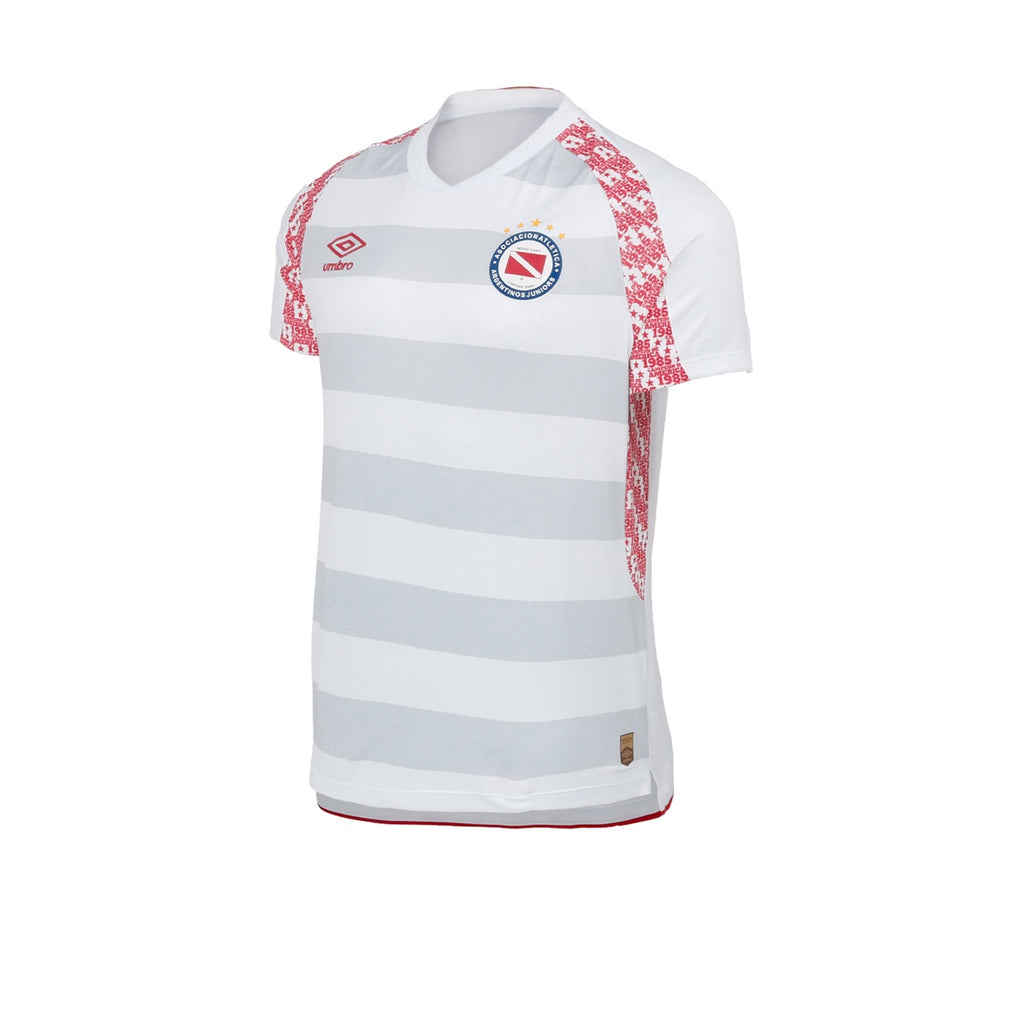 Camiseta De Argentinos Juniors Umbro Alternativa Blanca
