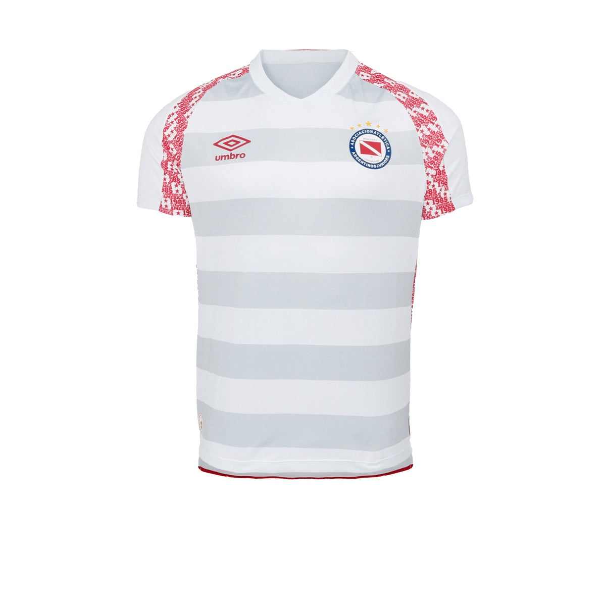 Camiseta De Argentinos Juniors Umbro Alternativa Blanca
