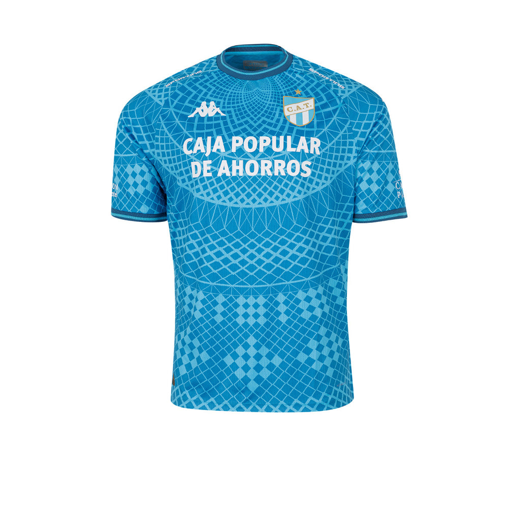 Camiseta De Atletico Tucuman Kappa Tercer Recambio Sponsor Celeste