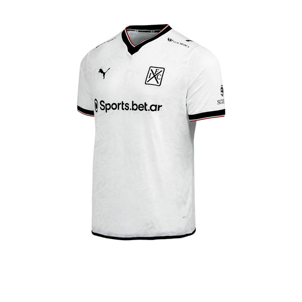 Camiseta De Independiente Puma Alternativa Sponsor Blanca