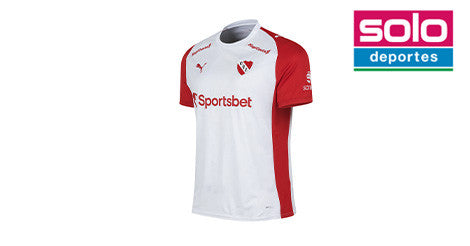 Camiseta De Independiente Puma Alternativa Sponsor Blanca