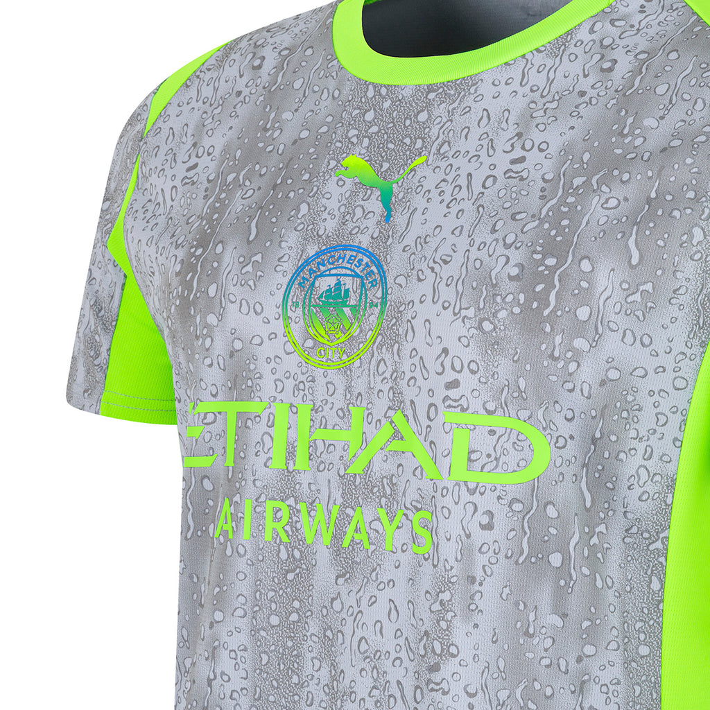 Camiseta De Manchester City Tercer Recambio Gris