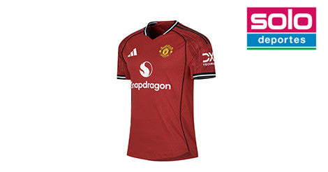 Camiseta De Manchester United Adidas Oficial Authentic Roja