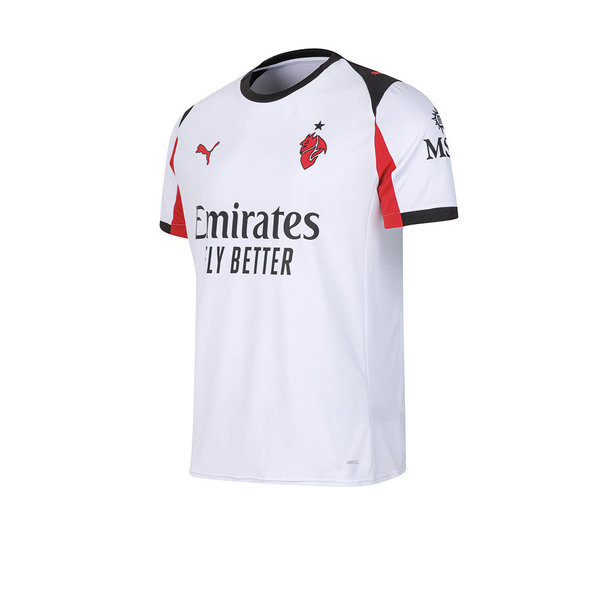 Camiseta De Milan Puma Alternativa Blanca