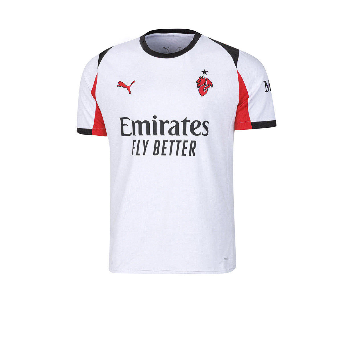 Camiseta De Milan Puma Alternativa Blanca