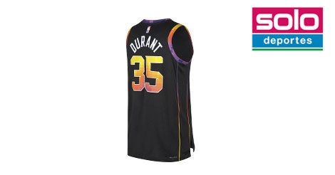 Camiseta De Phoenix Suns Durant Nike 35 Negra