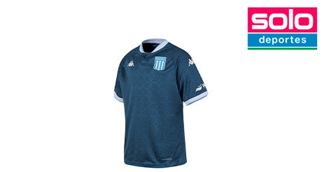 Camiseta De Racing Kappa Alternativa Niño Niña Azul
