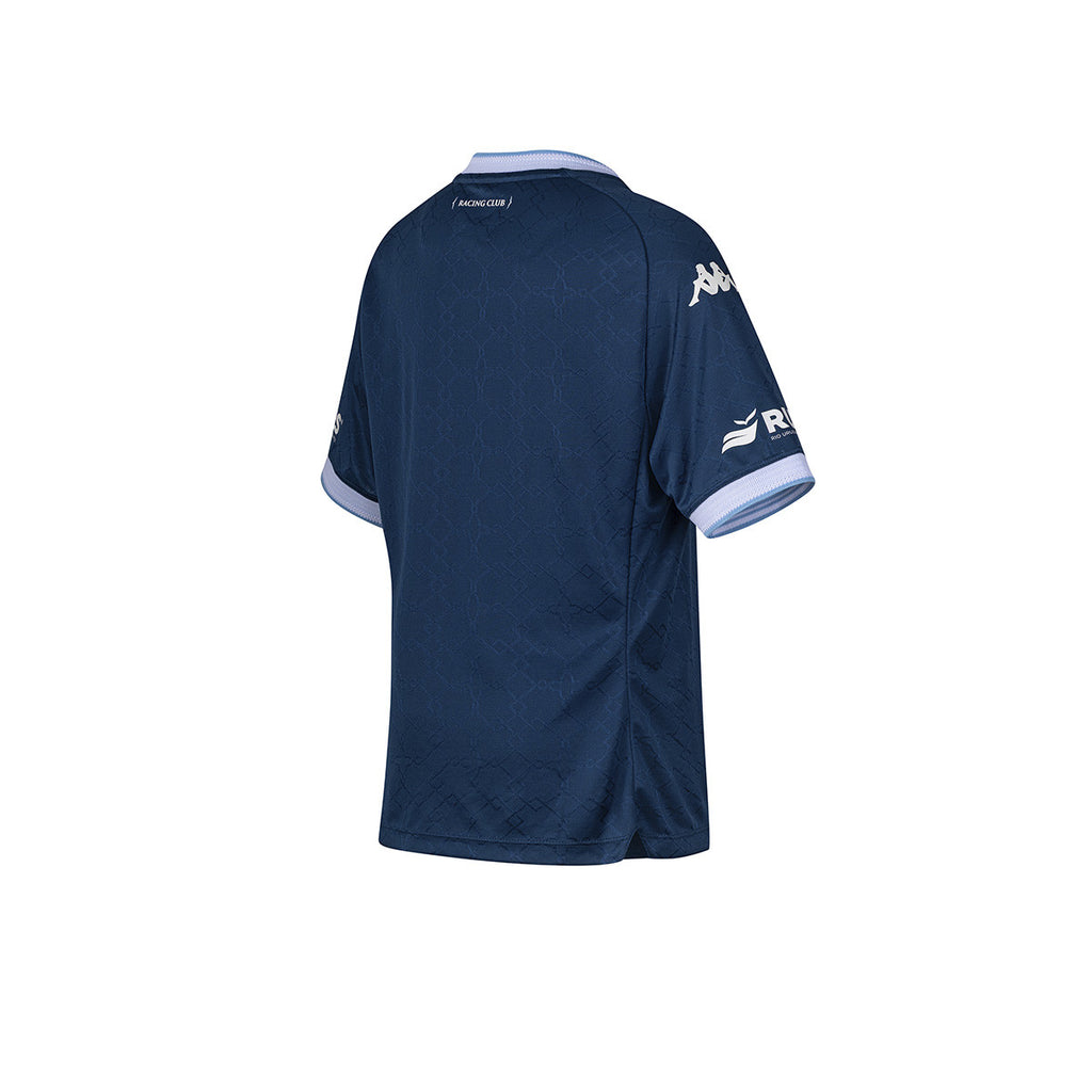 Camiseta De Racing Kappa Alternativa Niño Niña Azul