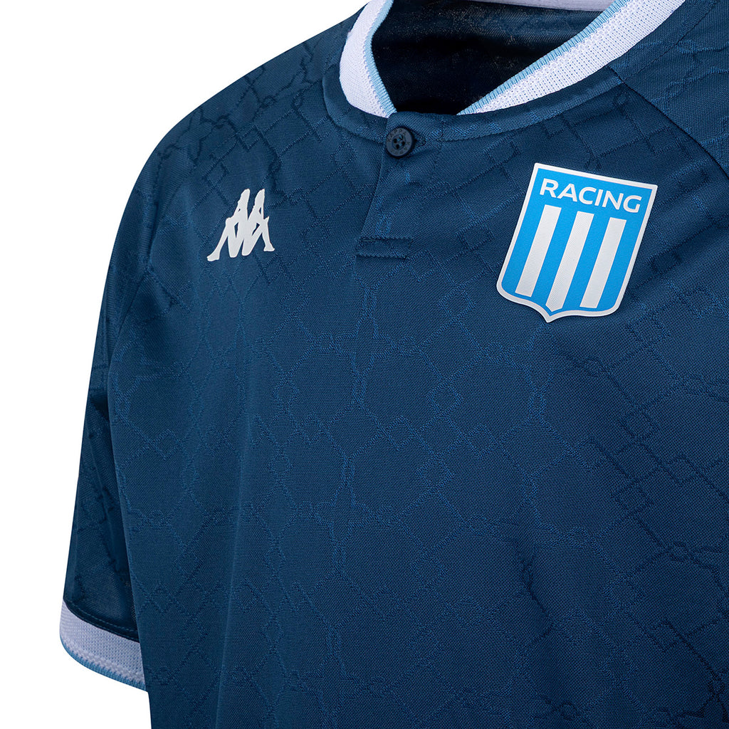 Camiseta De Racing Kappa Alternativa Niño Niña Azul