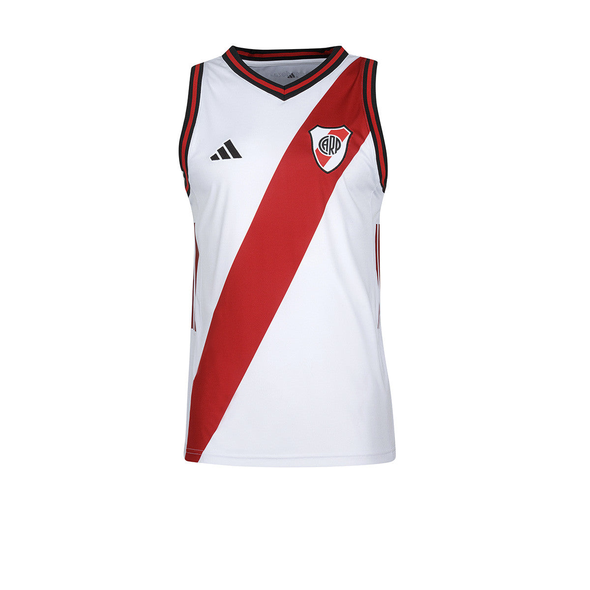 Camiseta De River De Basquet Adidas Oficial Blanca