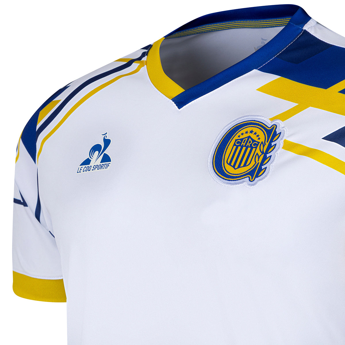 Camiseta De Rosario Central Le Coq Sportif Alternativa Blanca