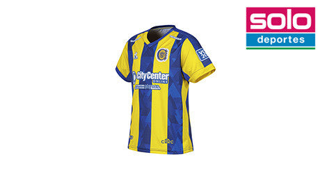Camiseta De Rosario Central Le Coq Sportif Oficial Sponsor Niño Niña Azul