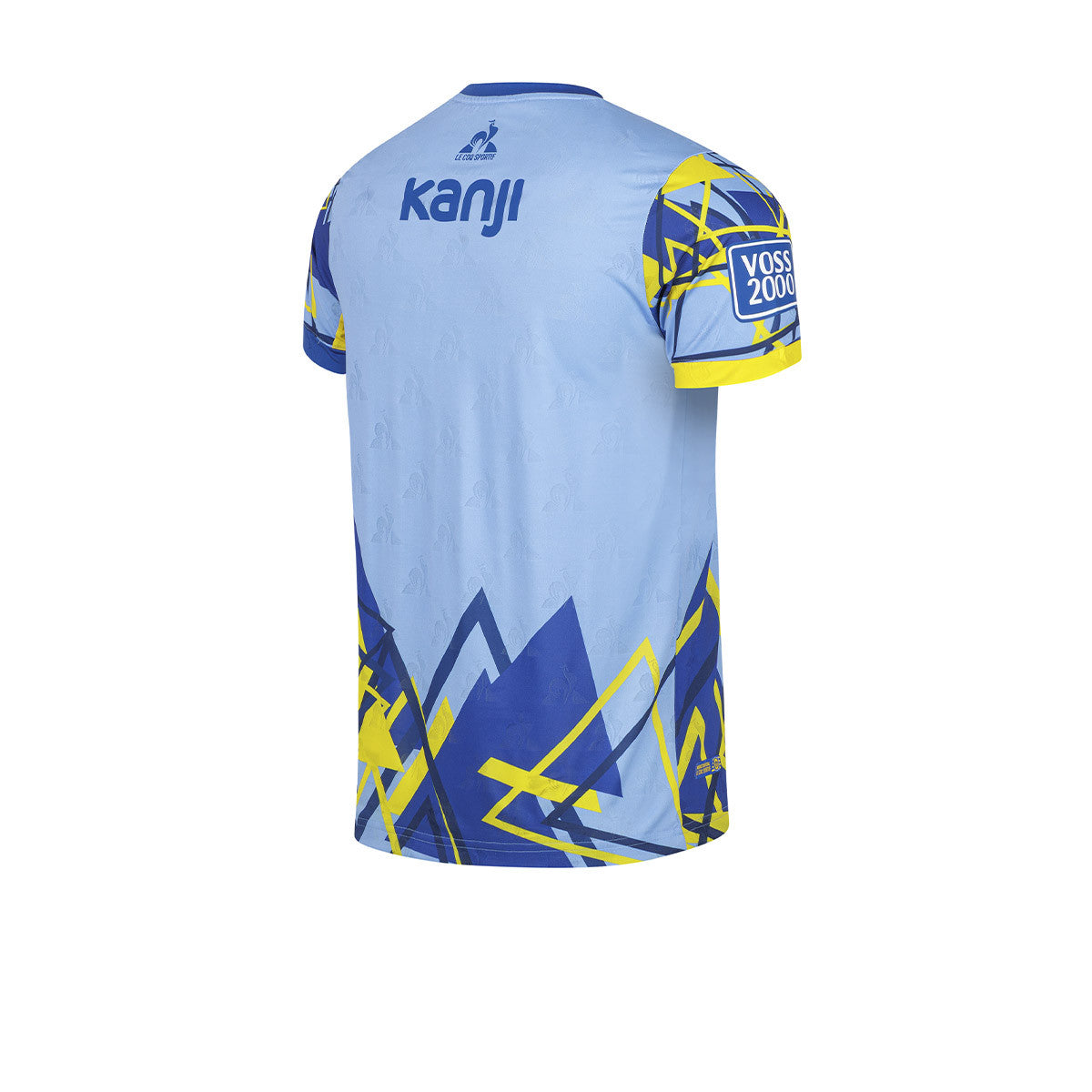 Camiseta De Rosario Central Le Coq Sportif Tercer Recambio Pro Con Sponsor Celeste