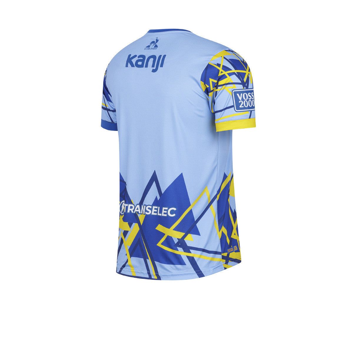Camiseta De Rosario Central Le Coq Sportif Tercer Recambio Con Sponsor Celeste