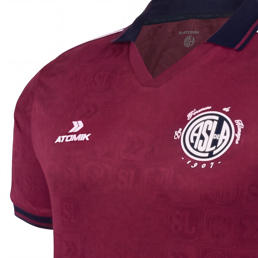 Camiseta De San Lorenzo Atomik Tercer Recambio Bordo