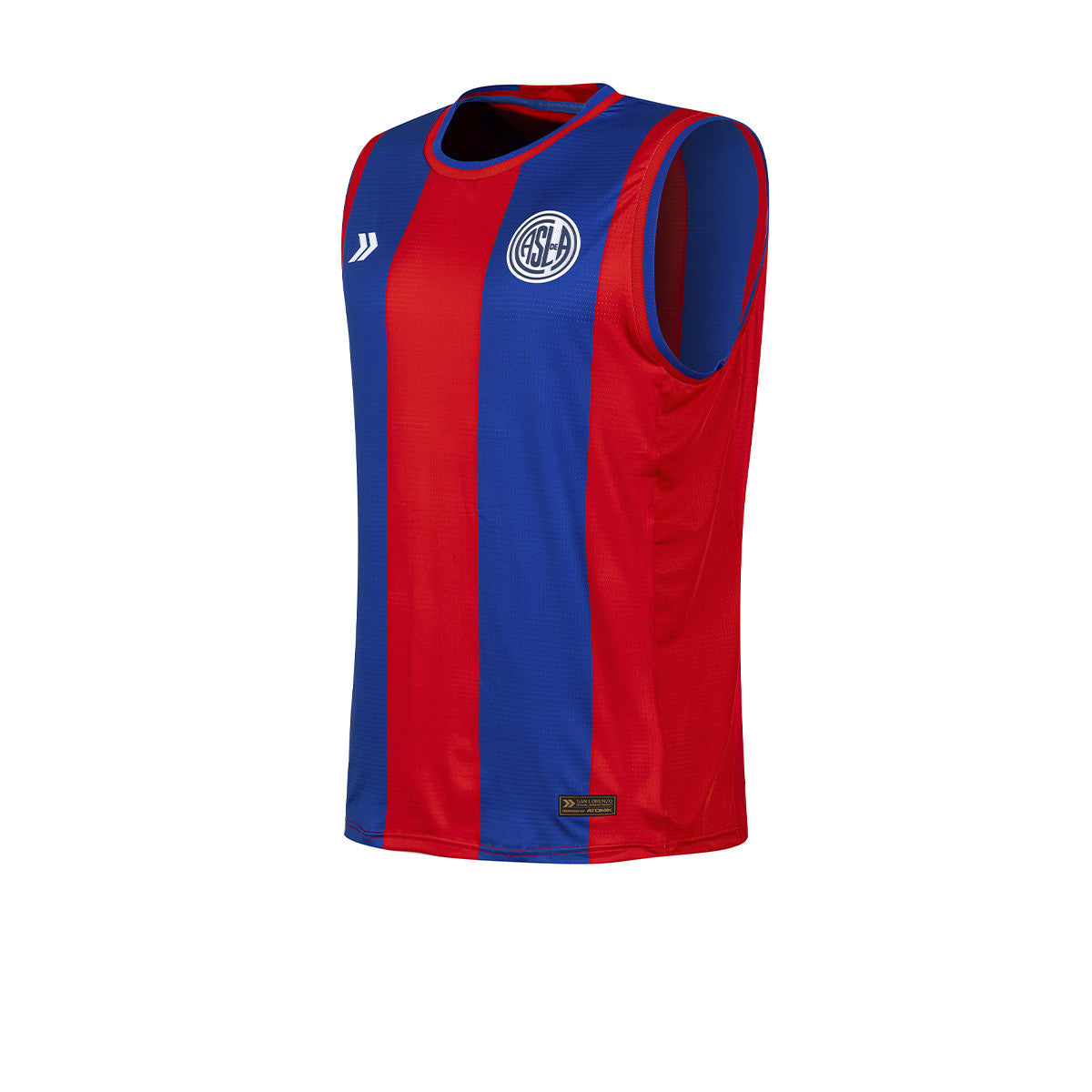 Camiseta De San Lorenzo De Basquet Atomik Oficial Azul