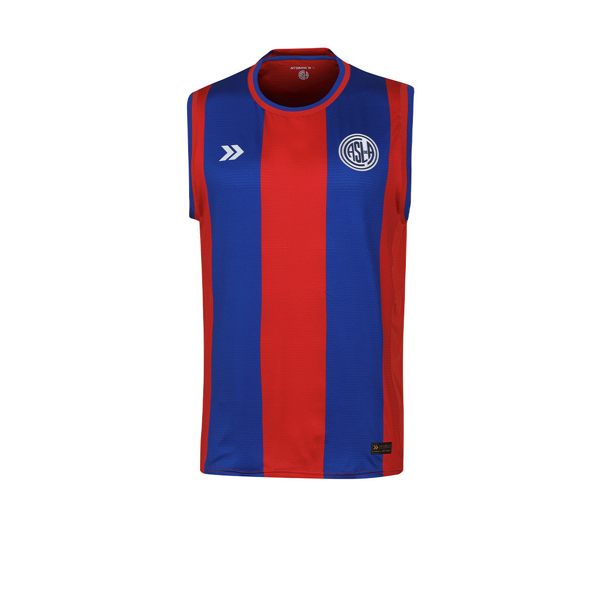 Camiseta De San Lorenzo De Basquet Atomik Oficial Azul