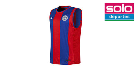 Camiseta De San Lorenzo De Basquet Atomik Oficial Azul