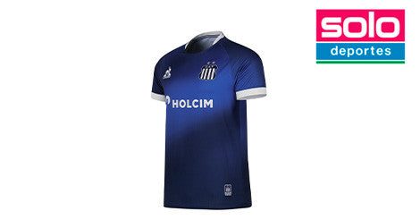 Camiseta De Talleres Le Coq Sportif Alternativa Pro Sponsor Azul