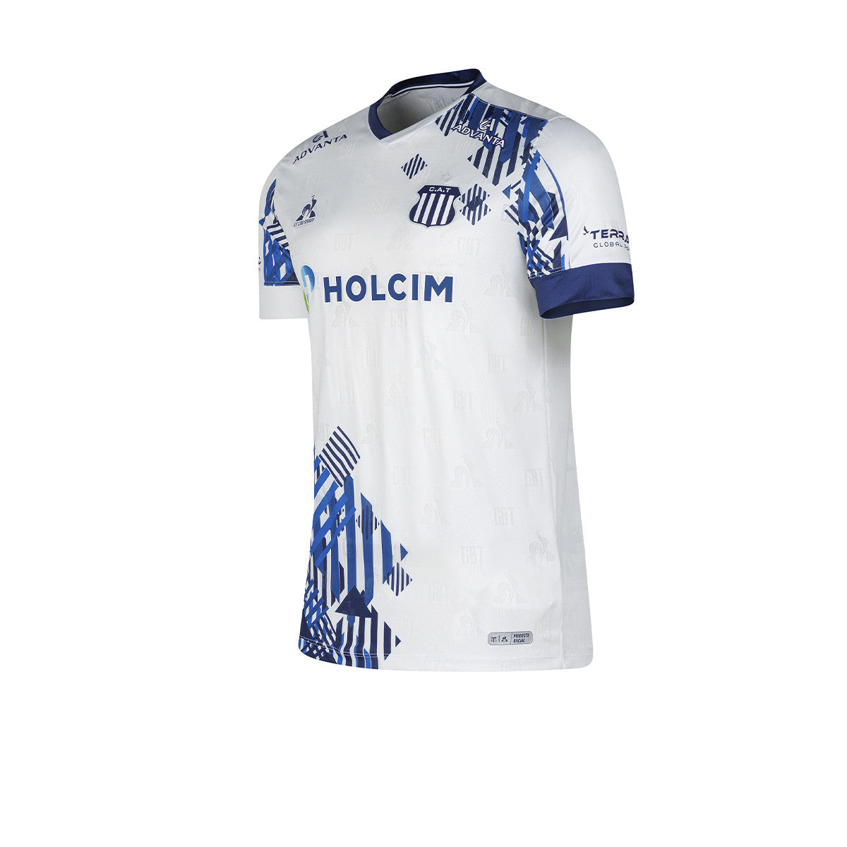 Camiseta De Talleres Le Coq Sportif Alternativa Pro Sponsor Blanca