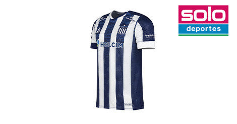 Camiseta De Talleres Le Coq Sportif Oficial Pro Sponsor Azul
