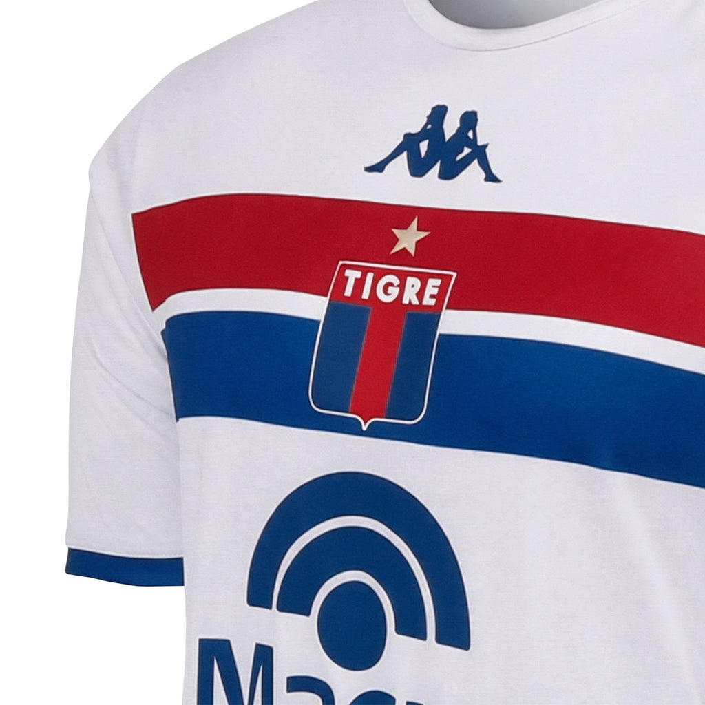 Camiseta De Tigre Kappa Alternativa Blanca