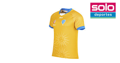 Camiseta De Uruguay Flash Rugby Alternativa Amarilla