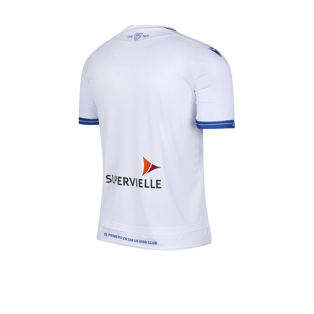 Camiseta De Velez Macron Oficial Blanca
