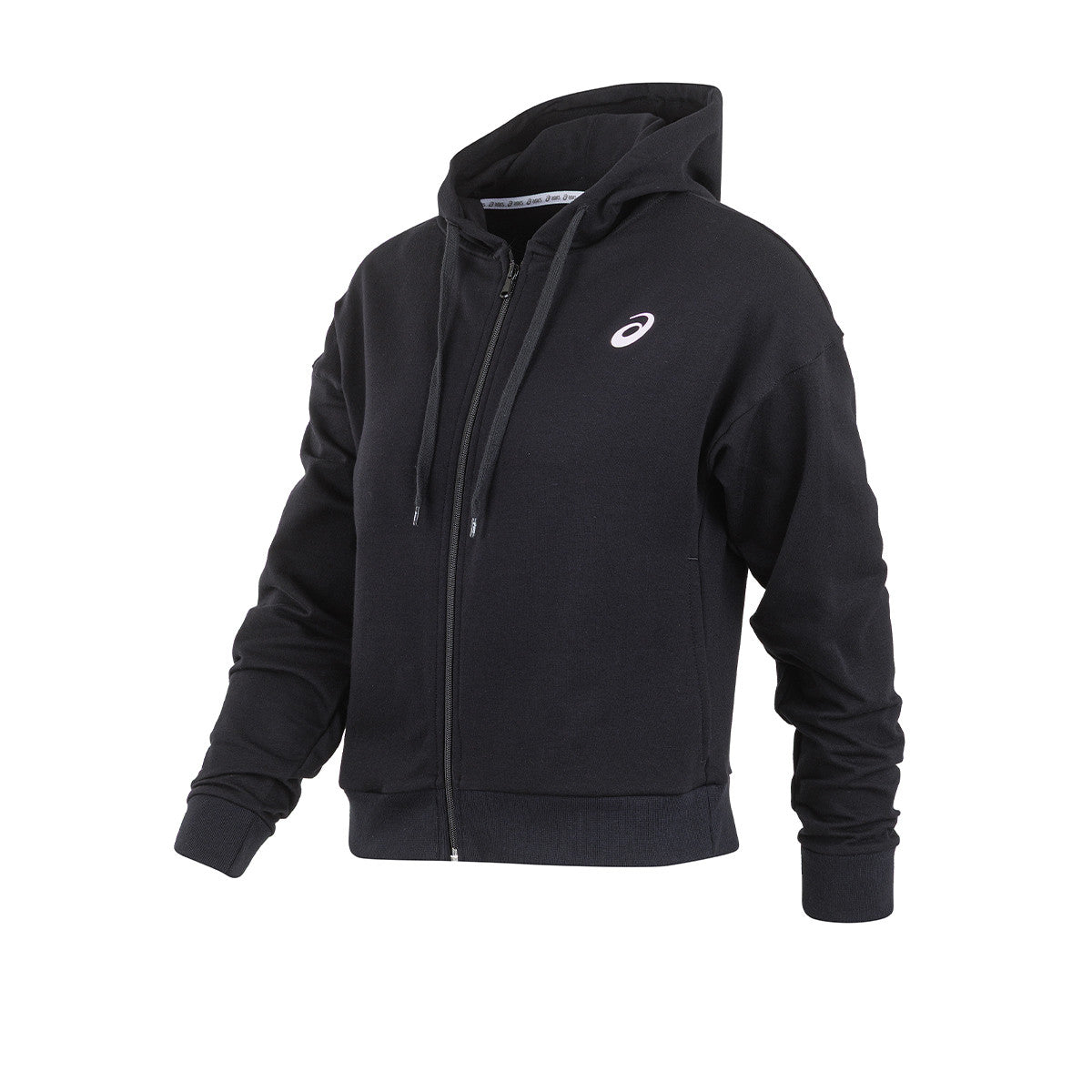 Campera Con Capucha Asics Taisha Relaxed Mujer Negra